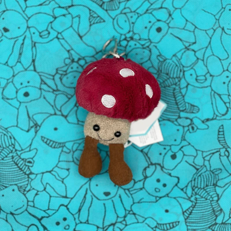 JC Marshmallow Plush Keychain, Plush Cherry Bag Charm, Little Turtle Plush Toy, Croissant Keychain, Little Penguin Charm